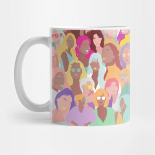 Women Girls Colorful Print Mug